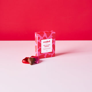 Milk Chocolate Hearts - 100g