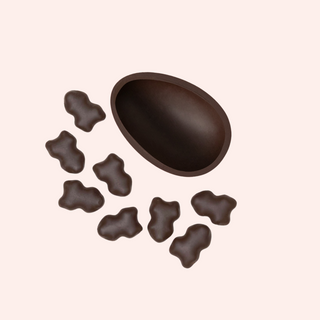 Dark Raspberry Frogs in Half Egg
