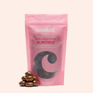 Milk Chocolate Coated Almonds - Coated Australia - Melbourne Chocolates