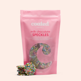 Milk Chocolate Freckles Speckles - Coated Australia - Melbourne Chocolates