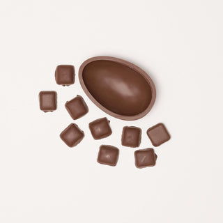 Milk Chewy Caramels in Half Egg