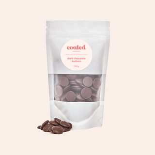 Dark Chocolate Buttons - Coated Australia