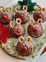 ‘Rudolph’ Christmas Chocolate Cupcakes - Coated Australia