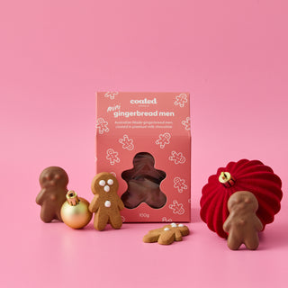 Mini Chocolate Coated Gingerbread Men