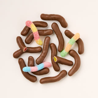 Milk Chocolate Sour Worms [Limited Edition]