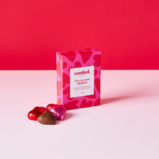 Milk Chocolate Hearts - 100g