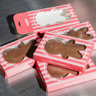 Milk Chocolate Coated Gingerbread Man