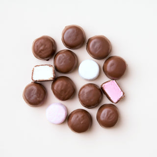 Milk Chocolate Marshmallows (Double Coated)