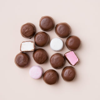 Milk Chocolate Marshmallows (Double Coated)