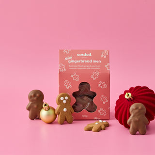 Mini Chocolate Coated Gingerbread Men