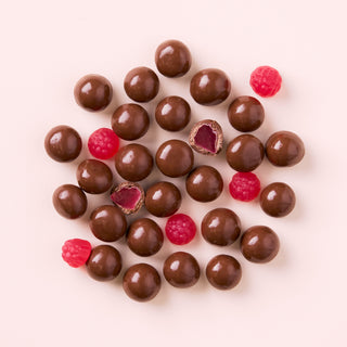 Milk Chocolate Raspberries