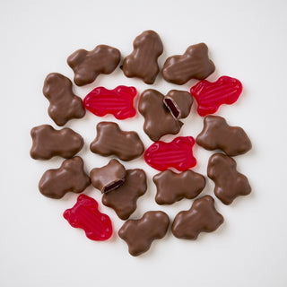 Milk Chocolate Raspberry Frogs