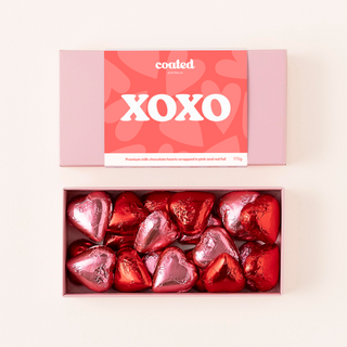 Milk Chocolate Hearts - XOXO Gift Box