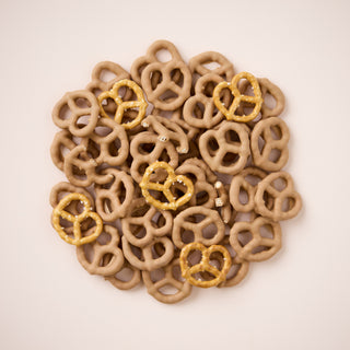 Salted Caramel Pretzels