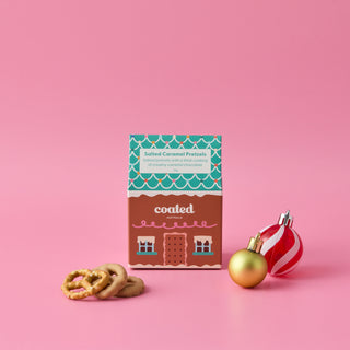 Christmas Cottage with Milk Chocolate Pretzels