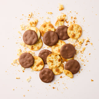 Savoury Biscuit - Milk Chocolate Coated (20pc)