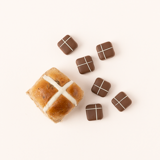 Six Pack Of Hot Cross Buns