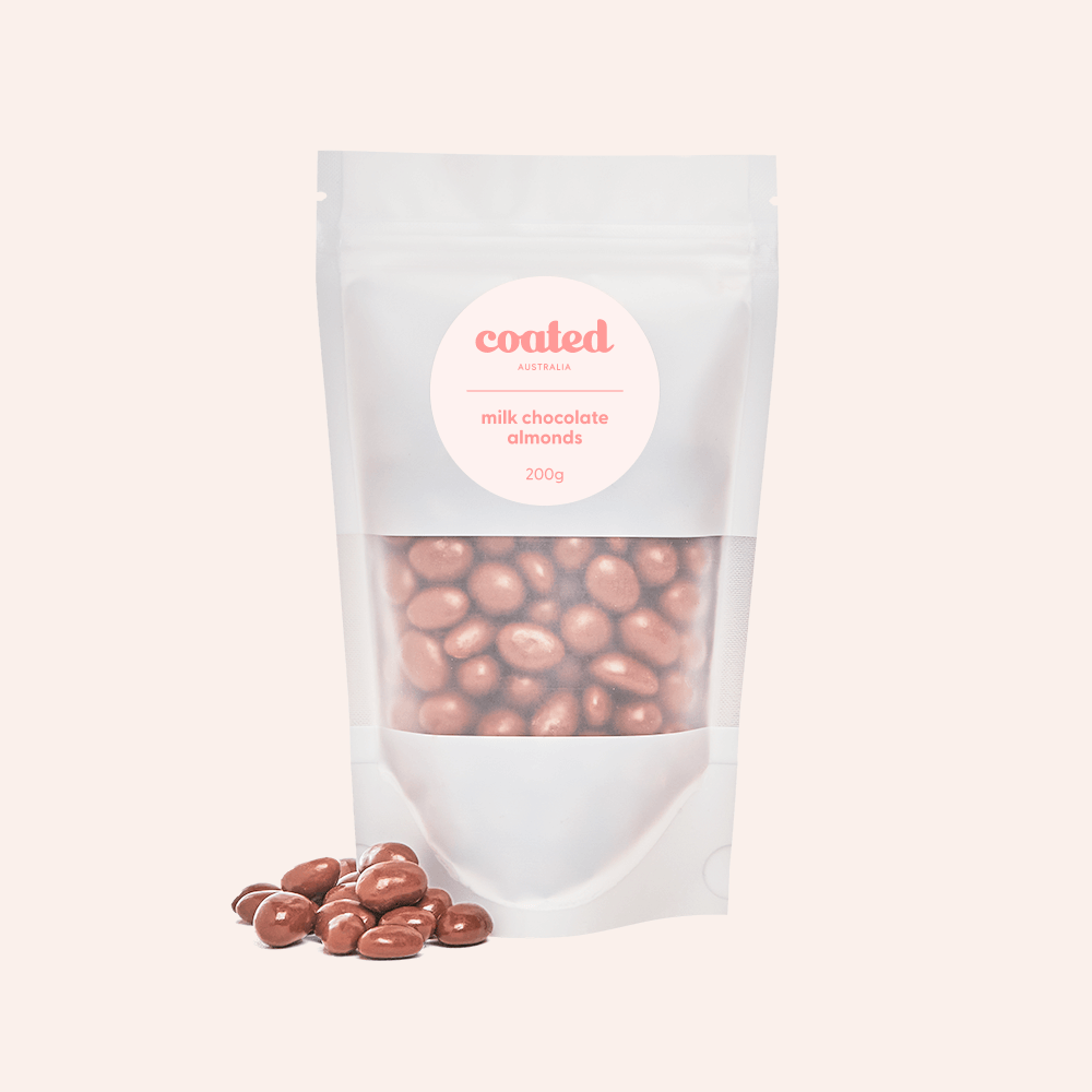 Milk Chocolate Almonds - Coated Australia