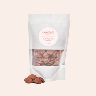 Milk Chocolate Buttons - Coated Australia